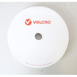 Rouleau de 25M d'Auto-agrippant Adhésif Mâle VELCRO Hook Blancc
