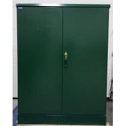 Armoire Électrique Fibre Optique Extérieure en Acier IDEAOPTICAL Iber 2160x500x1600mm Verte