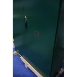 Armoire Électrique Fibre Optique Extérieure en Acier IDEAOPTICAL Iber 2160x500x1600mm Verte pas cher