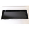 Lot de 2 Plateaux Plats Plastiques FISCHER-BARGOIN Altuglas 21x53x4 cm Noir - 86585 - NEUF
