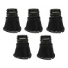 Lot de 5 Pieds de Receveur de Douche AQUANCE Réglables de 6,8cm à 12,5cm