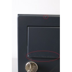 Boîte aux Lettres RENZ Préface 1 Porte Anthracite pas cher