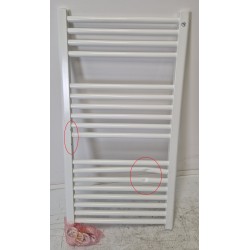 Sèche Serviettes Électrique à Inertie Fluide 500W NOIROT FLOBAIN II pas cher.