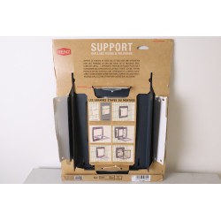 Support Grillage Rigide et Palissade RENZ pour Boites aux Lettres Gris Anthracite  - 350801