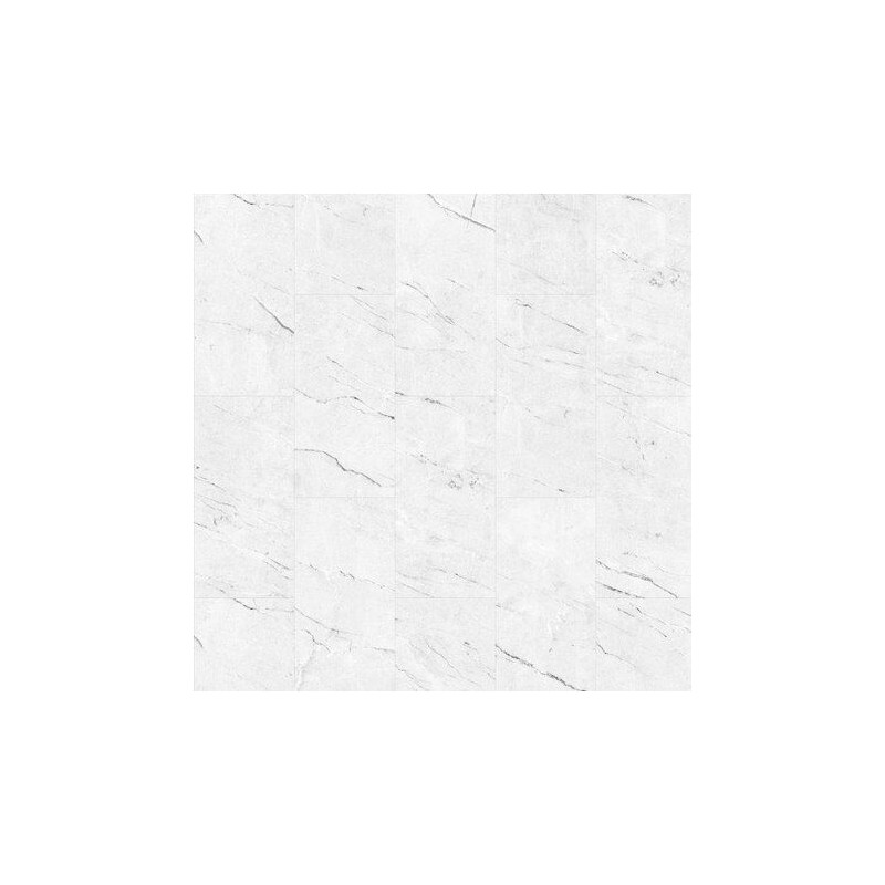 Lot de 7.4m² de Parquet Vinyle MODULEO Lay Red Imitation Marbre Blanc - 400085322