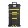 Servante Mobile d'Atelier STANLEY Modulo 3 en 1 avec Boîte Roulante 4 Tiroirs - 1.79.206 - NEUVE Déclassée