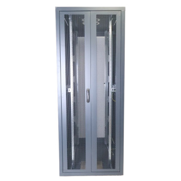 Baie de Câblage Brassage Réseau TECHLINK 19-42U Doubles Portes Perforées Gris 800x1000mm