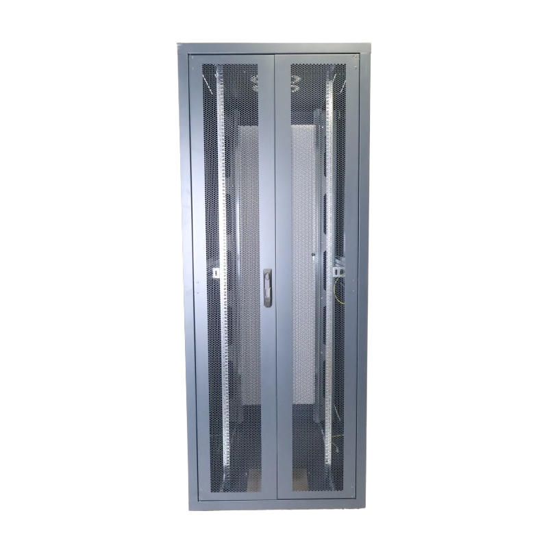 Baie de Câblage Brassage Réseau TECHLINK 19-42U Doubles Portes Perforées Gris 800x1000mm