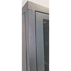 Baie de Câblage Brassage Réseau TECHLINK 19-42U Doubles Portes Perforées Gris 800x1000mm pas cher.