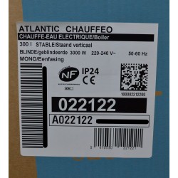 Chauffe-Eau Électrique 300L ATLANTIC Chaufféo 022122