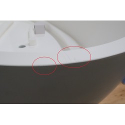 Baignoire Ovale Îlot TOTS pas cher
