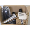 Kit Ventouse Horizontal Conduit de Poêle Etanche DINAK Diflux Inox Sortie Latérale