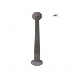 Lot de 100 Ancres à Tête Sphérique pour Transport et Levage d'Éléments Lourds - FA-2500-0170