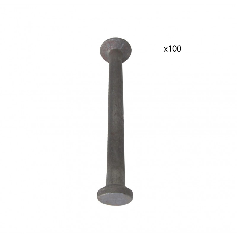Lot de 100 Ancres à Tête Sphérique pour Transport et Levage d'Éléments Lourds - FA-2500-0170