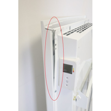 Radiateur Électrique Chaleur Douce 2000W ATLANTIC Sokio Digital Vertical Blanc pas cher