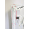 Radiateur Électrique Chaleur Douce 2000W ATLANTIC Sokio Digital Vertical Blanc pas cher