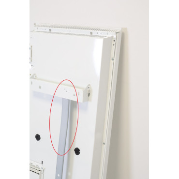 Radiateur Électrique Chaleur Douce 2000W ATLANTIC Sokio Digital Vertical Blanc pas cher