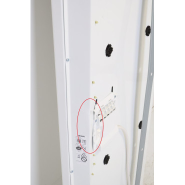 Radiateur Électrique Chaleur Douce 2000W ATLANTIC Sokio Digital Vertical Blanc pas cher