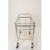 Chariot de Chargement et Déchargement MATACHANA pour Stérilisateur S1000 RBE en Inox 4 Roues - 75005