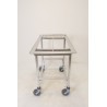 Chariot de Chargement et Déchargement MATACHANA pour Stérilisateur S1000 RBE en Inox 4 Roues