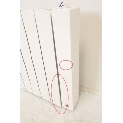 Radiateur Électrique Chaleur Douce 1000W THERMOR Baléares 2 Horizontal Blanc pas cher