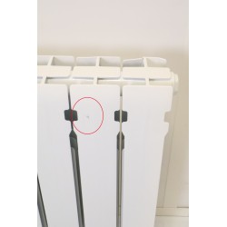 Radiateur Électrique Chaleur Douce 1500W THERMOR Baléares 2 Horizontal Blanc pas cher