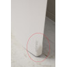 Radiateur Électrique 2000W ATLANTIC Divali Connecté Lumineux Horizontal Blanc pas cher