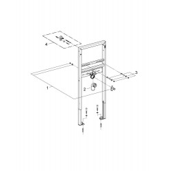 GROHE-Bâti-Support-pour-Lavabo-Rapid-SL-Hauteur-113cm-38554001