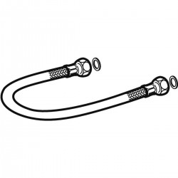 Lot de 10 Tuyaux Flexibles d'Alimentation GEBERIT L320mm - 240.069.00.1