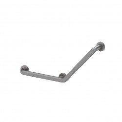 Barre d'Appui Coudée PMR NORMBAU 135° Inox Care 400x400mm Ø32mm 3 Points...