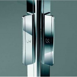 NOVELLINI - Paroi de Douche Lunes 2.0 2PH 108-114 cm - LUN2PH108S2B