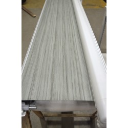 Store Paroi Latérale Toile Grise