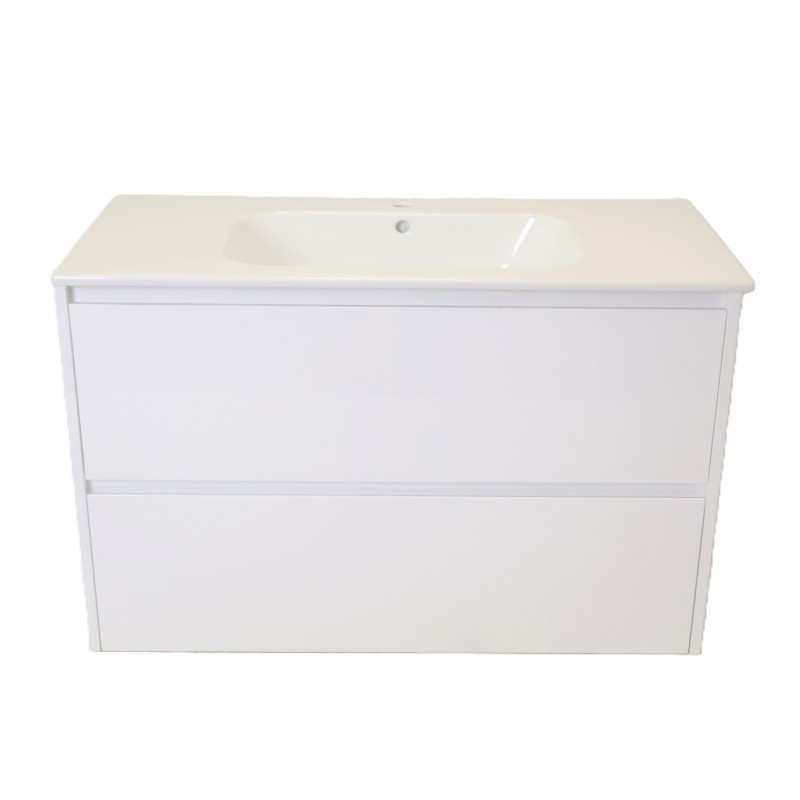 ALTERNA - Meuble Salle de Bain avec Vasque All Day Blanc - 4799161