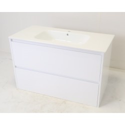 ALTERNA - Meuble Salle de Bain avec Vasque All Day Blanc - 4799161