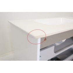 ALTERNA - Meuble Salle de Bain avec Vasque All Day Blanc - 4799161
