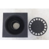 Siphon de Cour FONDERIES DE SAINT-DIZIER Carré 30x30cm Fonte - 50498300