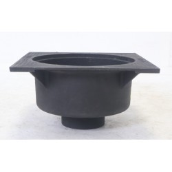 Siphon de Cour FONDERIES DE SAINT-DIZIER Carré 30x30cm Fonte
