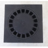 Siphon de Cour FONDERIES DE SAINT-DIZIER Carré 30x30cm Fonte - 50498300 - NEUF