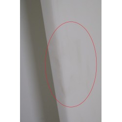 Planche de Découpe PEHD 500 200x70x2,5cm Blanc pas cher