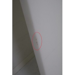 Planche de Découpe PEHD 500 200x70x2,5cm Blanc pas cher