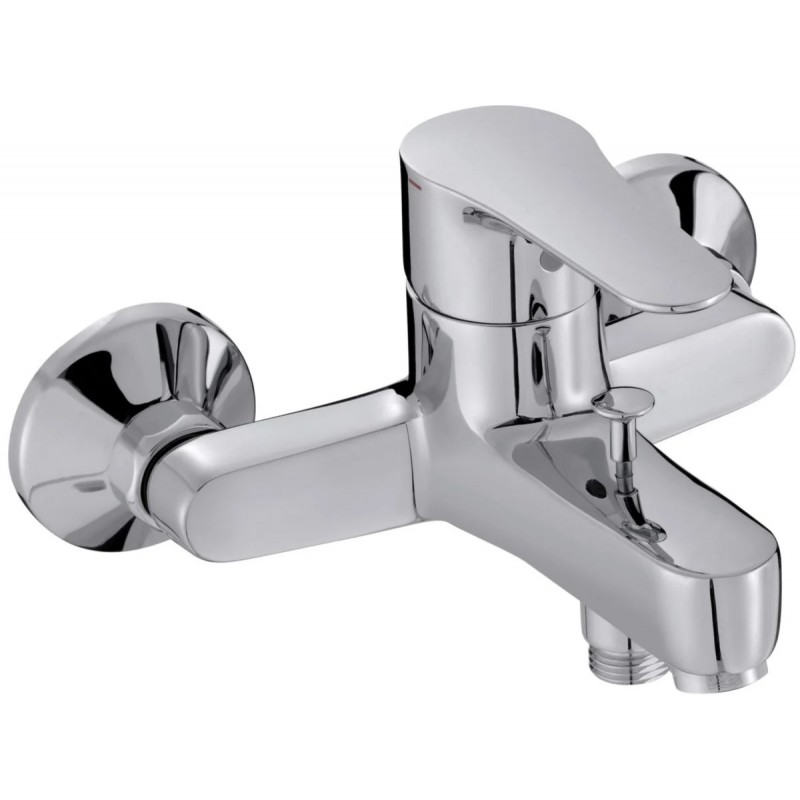 Mitigeur Robinet Bain/Douche JACOB DELAFON July Mural Chrome - E16033-4-CP - NEUF