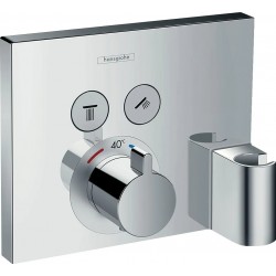 Set de Finition Façade HANSGROHE ShowerSelect pour Mitigeur Thermostatique Encastré Chromé  - 15765000 - NEUF