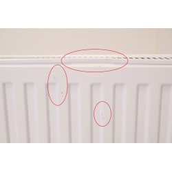 Radiateur Acier Eau Chaude 1639W FINIMETAL Reggane 3010 Plan Compact pas cher