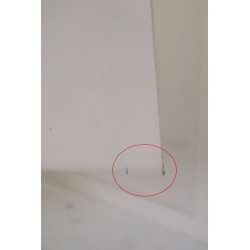 Baignoire Asymétrique Droite Avec Tablier LEDA Frisbee Blanc pas cher