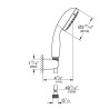 GROHE - Ensemble de Douche Tempesta 100 2 Jets avec Support - 26164001