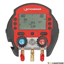 Mallette Rocool 600 ROTHENBERGER avec 2 Pinces Températures pour Climatisation