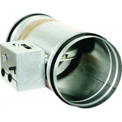 PANOL - Clapet Coupe-Feu Basic-C Ø 200 mm en Acier Galvanisé - C200700
