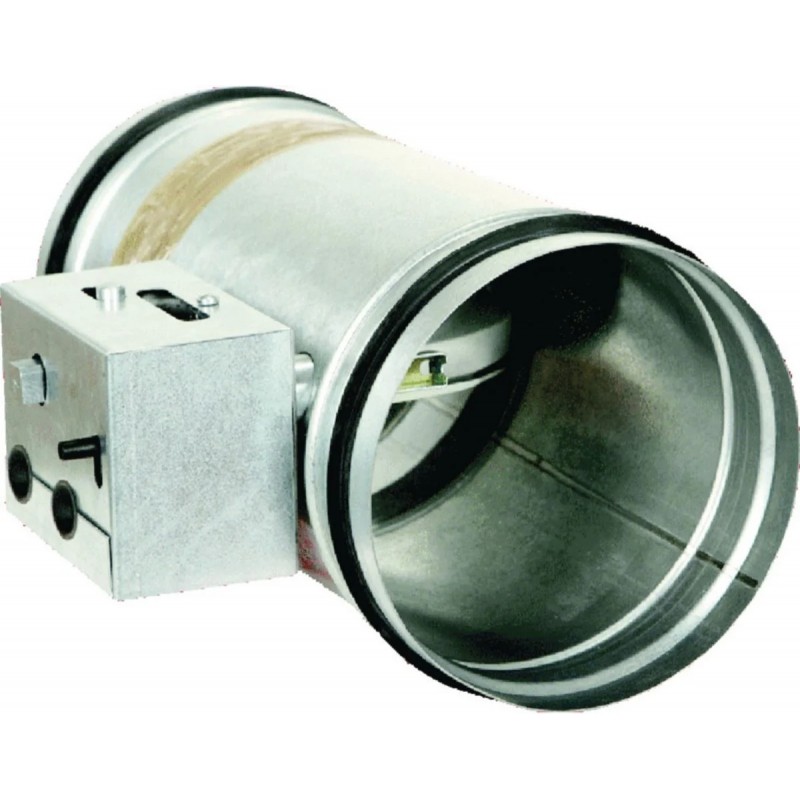 PANOL - Clapet Coupe-Feu Basic-C Ø 200 mm en Acier Galvanisé - C200700