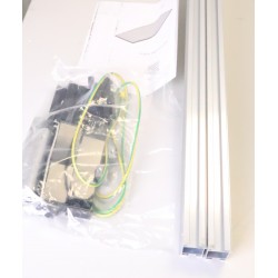 Kit de 2 Profilés Aluminium à Clipper DE DIETRICH Longueur 2083 mm pour Fixation Panneaux Photovoltaïques - 7703232