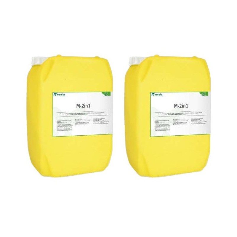 Lot de 2 Bidons 5L Détergent Désinfectant KERSIA pour Lavage Manuelle de la Vaisselle - M-2in